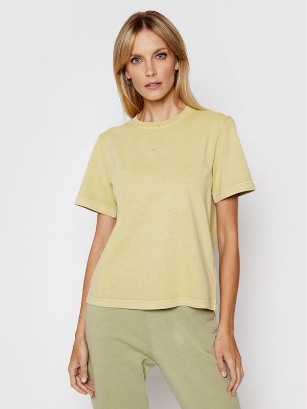 Reebok Classic Reebok Тишърт Classics Natural Dye GP1248 Зелен Classic Fit