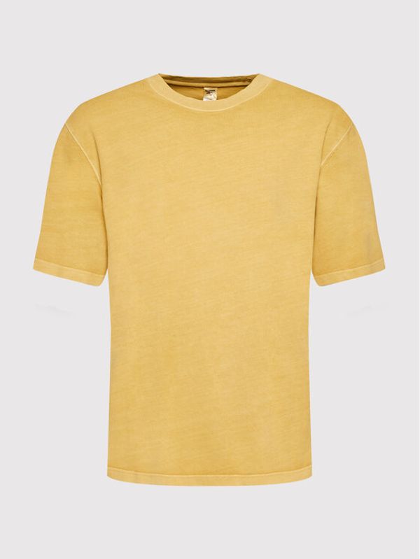 Reebok Classic Reebok Тишърт Classics Natural Dye HK7090 Жълт Oversize