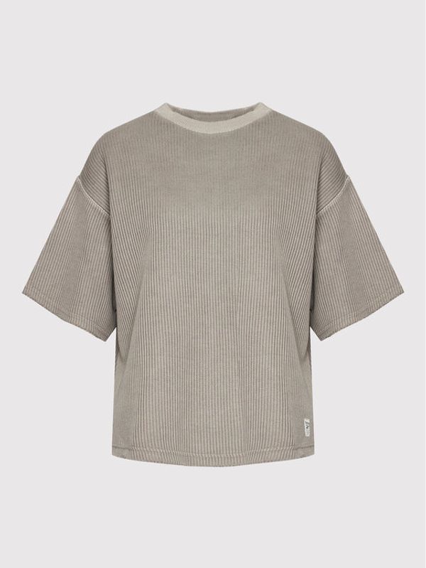 Reebok Classic Reebok Тишърт Natural Dye Waffle HB8646 Сив Relaxed Fit