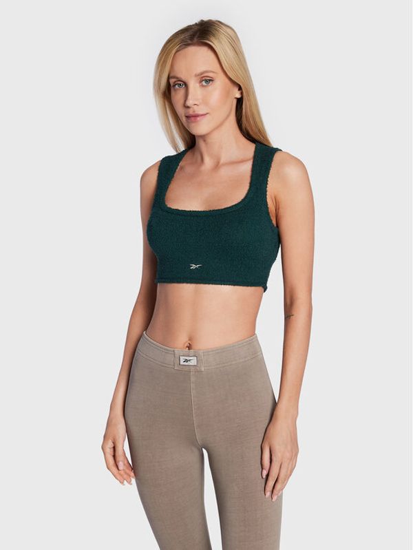 Reebok Classic Reebok топ Classics Cozy HH7363 Зелен Slim Fit