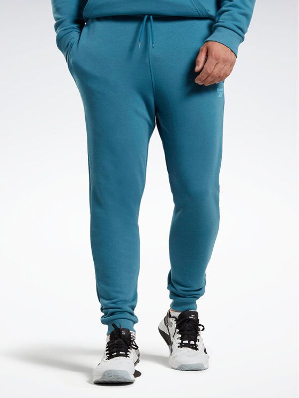 Reebok Reebok Долнище анцуг Reebok Identity French Terry Joggers H49680 Син Regular Fit