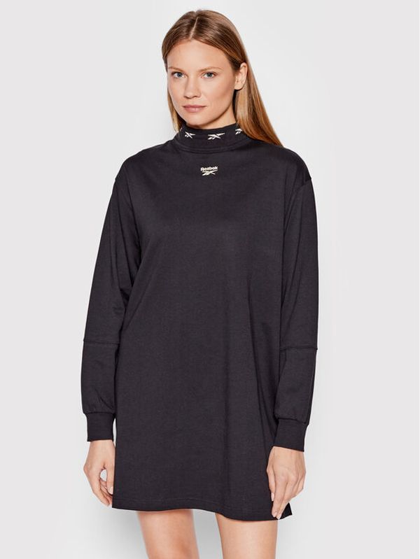 Reebok Reebok Ежедневна рокля Classics HG1181 Черен Relaxed Fit