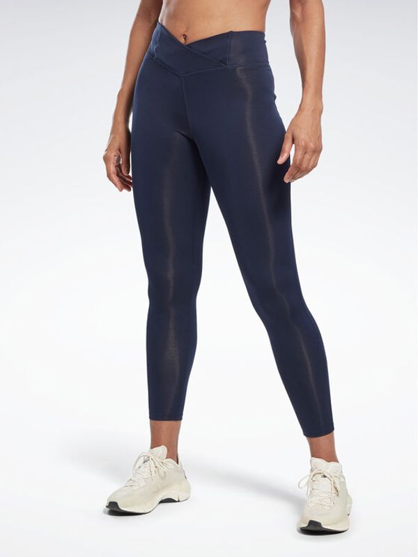 Reebok Reebok Клин Workout Ready Basic HT4936 Тъмносин Slim Fit