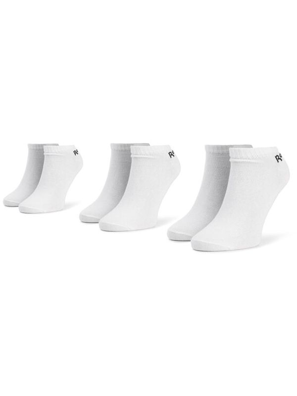 Reebok Reebok Комплект 3 чифта къси чорапи унисекс Act Core Low Cut Sock 3p FL5224 Бял