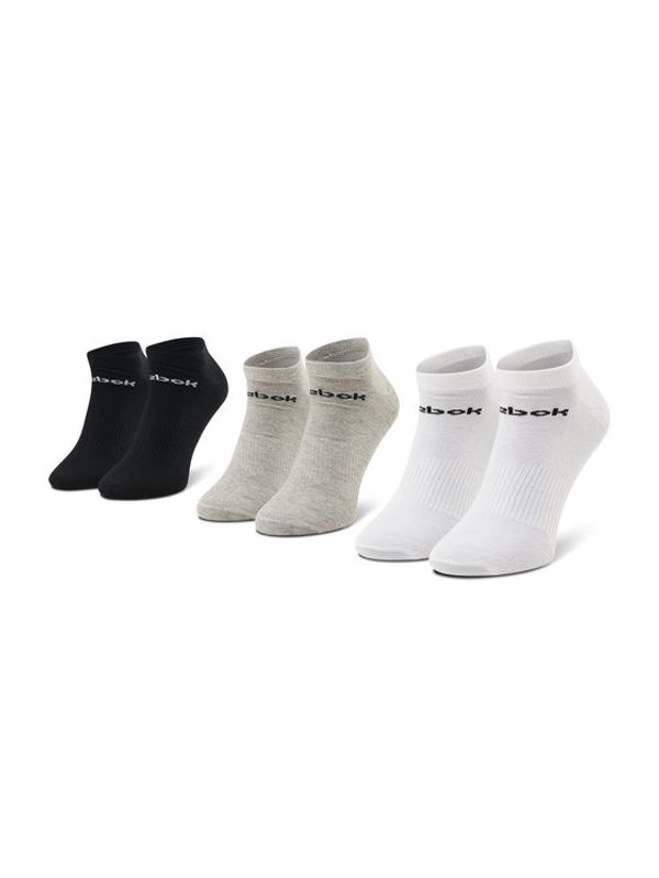 Reebok Reebok Комплект 3 чифта къси чорапи унисекс Act Core Low Cut Sock 3P GH8229 Бял