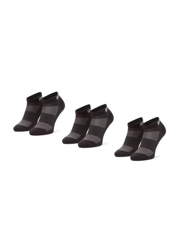 Reebok Reebok Комплект 3 чифта къси чорапи унисекс Te Low Cut Sock 3P GH0408 Черен