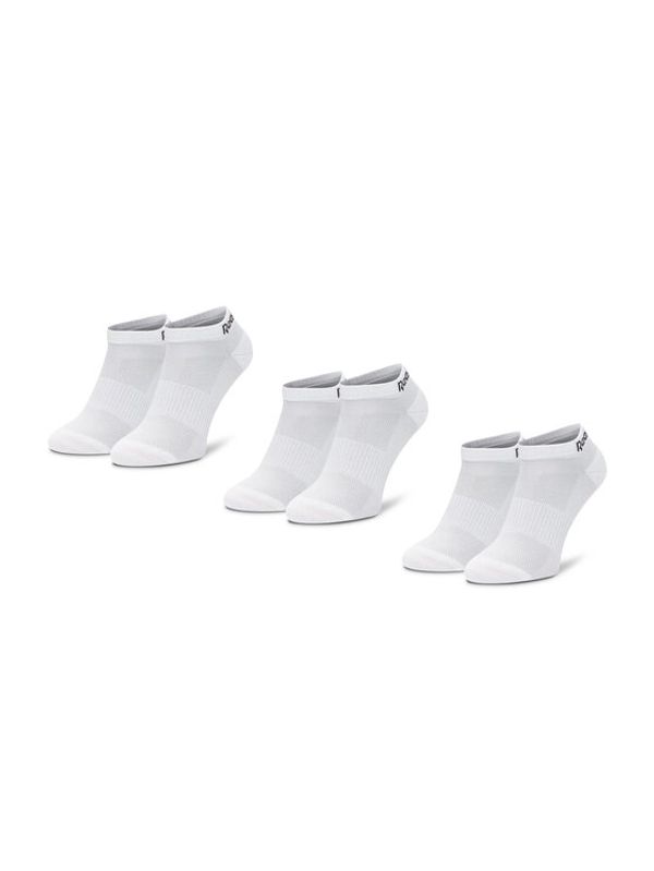Reebok Reebok Комплект 3 чифта къси чорапи унисекс Te Low Cut Sock 3P GH0409 Бял