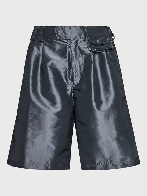 Reebok Reebok Шорти от плат NAO SERATI HN9116 Сив Relaxed Fit