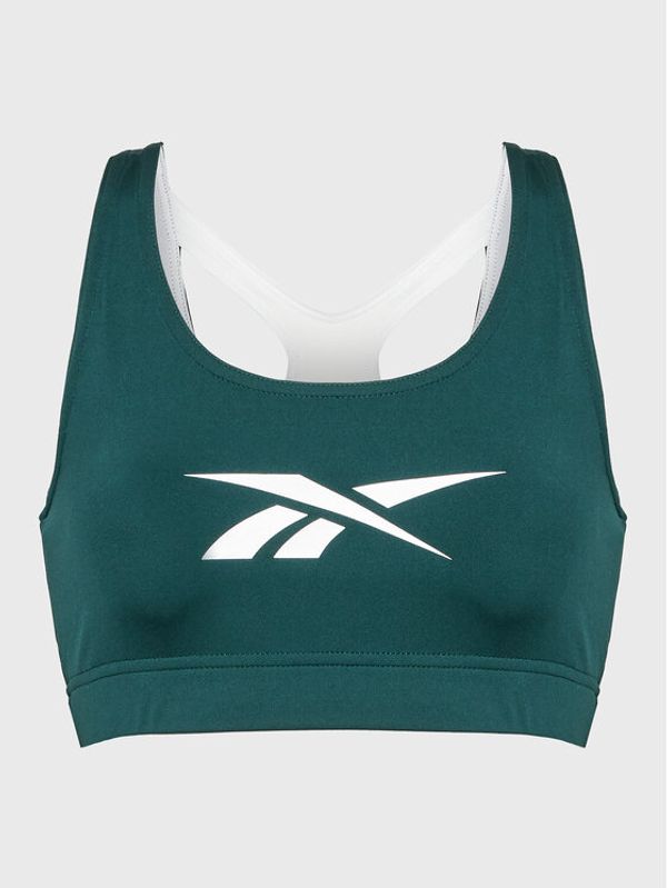 Reebok Reebok Спортен сутиен Workout Ready HH8080 Зелен