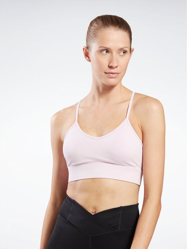 Reebok Reebok Спортен сутиен Workout Ready Sports Bra IC0187 Розов