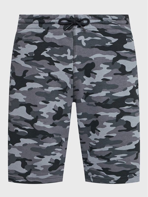 Reebok Reebok Спортни шорти Identity Camo HM7255 Сив Classic Fit