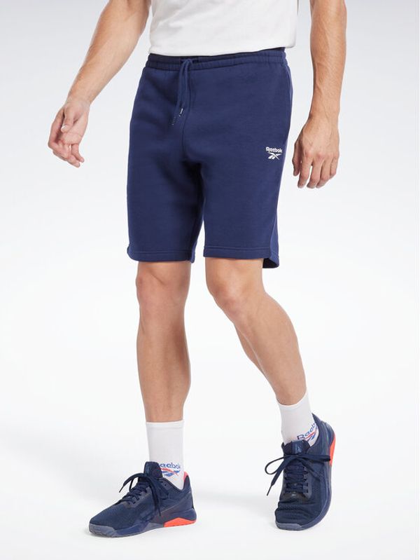 Reebok Reebok Спортни шорти Reebok Identity Fleece Shorts HZ8799 Син