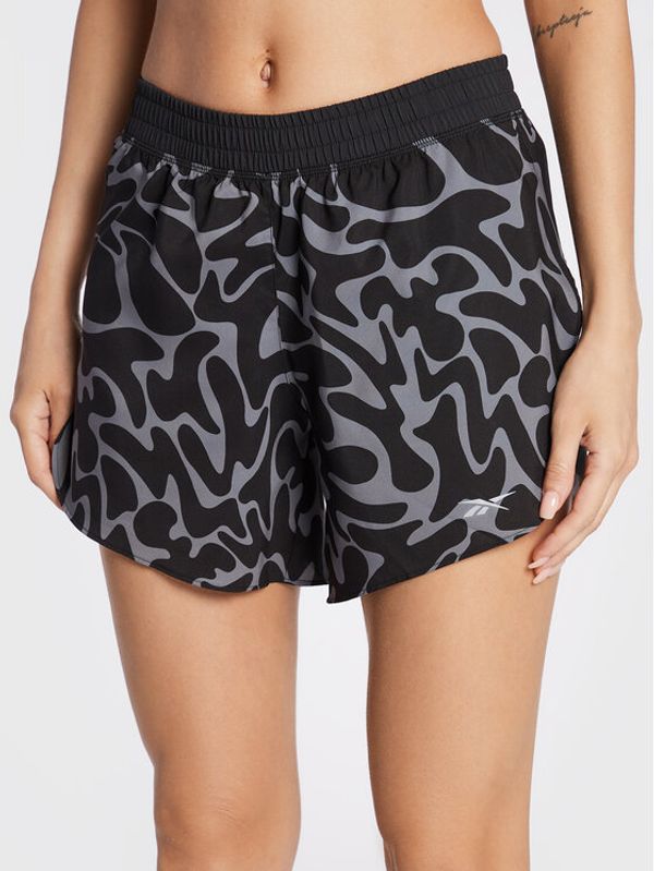 Reebok Reebok Спортни шорти Running HH8020 Черен Slim Fit