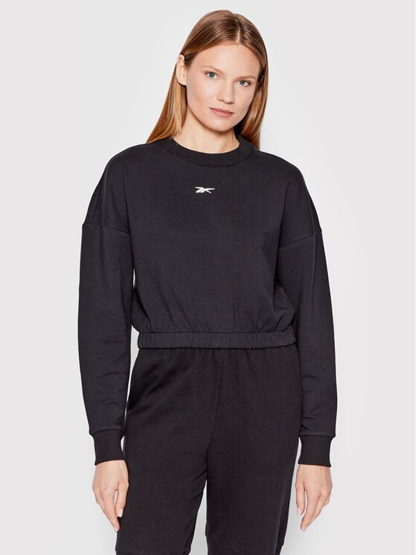 Reebok Reebok Суитшърт Dream Blend H51452 Черен Loose Fit