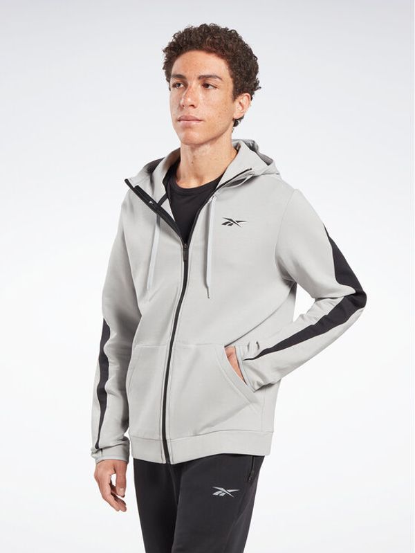 Reebok Reebok Суитшърт DreamBlend H49870 Сив Regular Fit