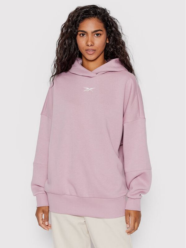 Reebok Reebok Суитшърт HM5088 Виолетов Oversize