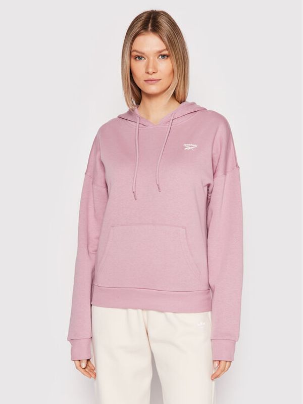 Reebok Reebok Суитшърт Identity HN6861 Виолетов Oversize