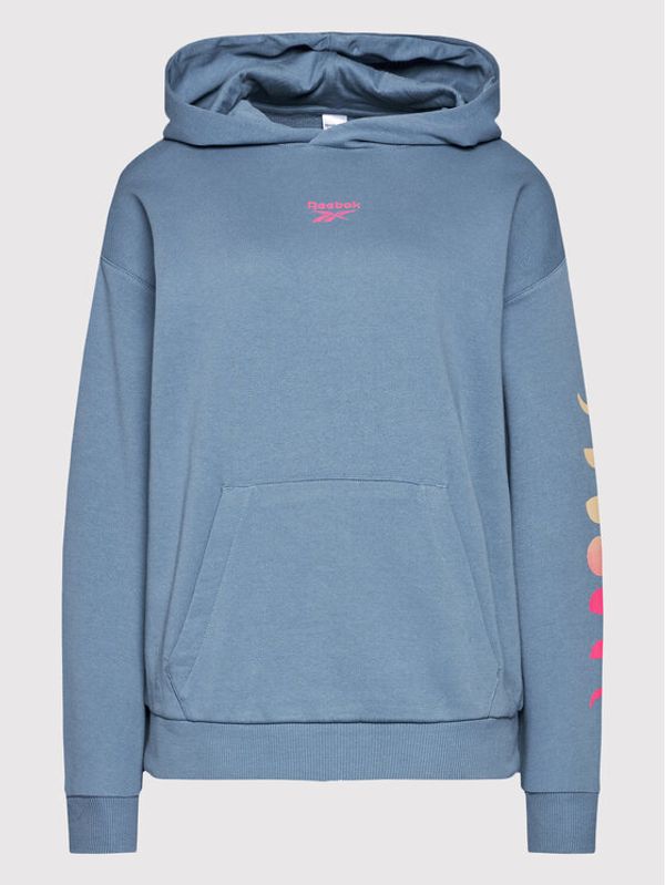 Reebok Reebok Суитшърт Supernatural Graphic H58684 Син Oversize