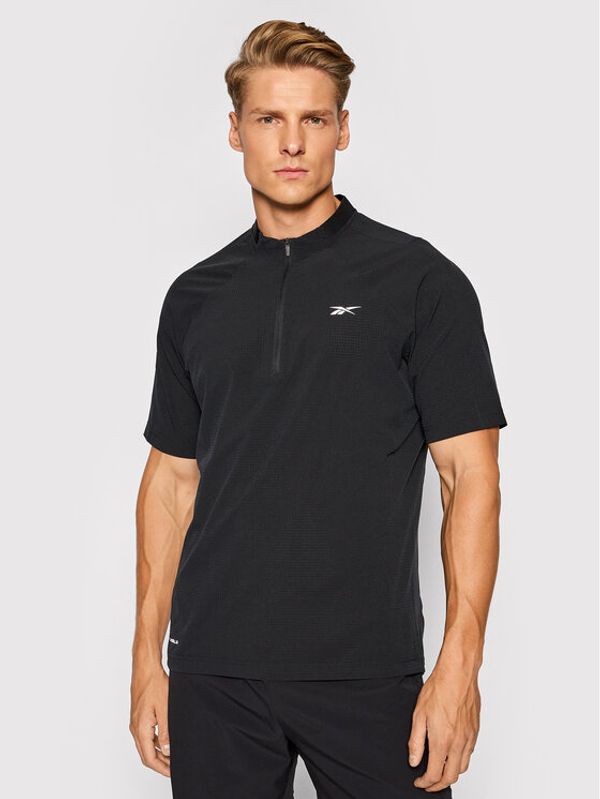 Reebok Reebok Тениска от техническо трико Les Mills H08977 Черен Slim Fit