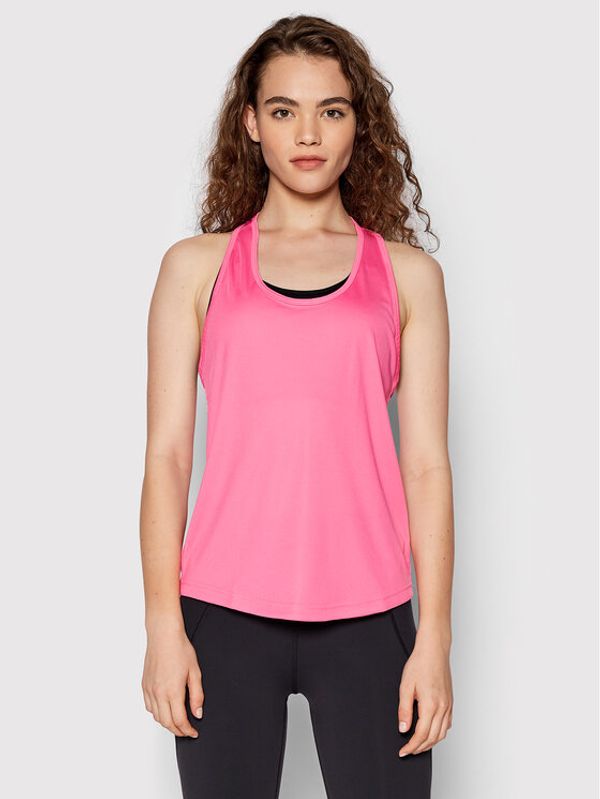 Reebok Reebok Тениска от техническо трико Mesh Back H65583 Розов Slim Fit