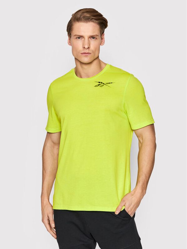 Reebok Reebok Тениска от техническо трико Speedwick Move H46601 Зелен Slim Fit