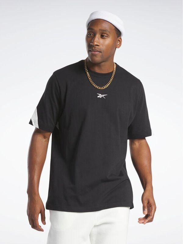 Reebok Reebok Тишърт Classics Brand Proud HY7101 Черен Loose Fit