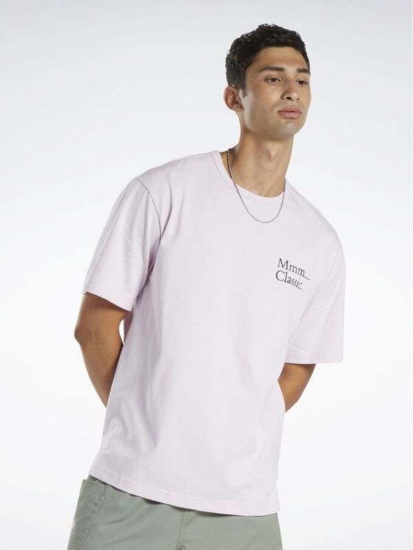 Reebok Reebok Тишърт Classics Skateboard T-Shirt IC1950 Розов