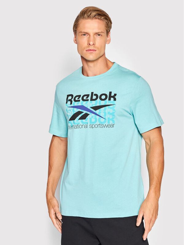 Reebok Reebok Тишърт International Sportswear HH7381 Син Regular Fit