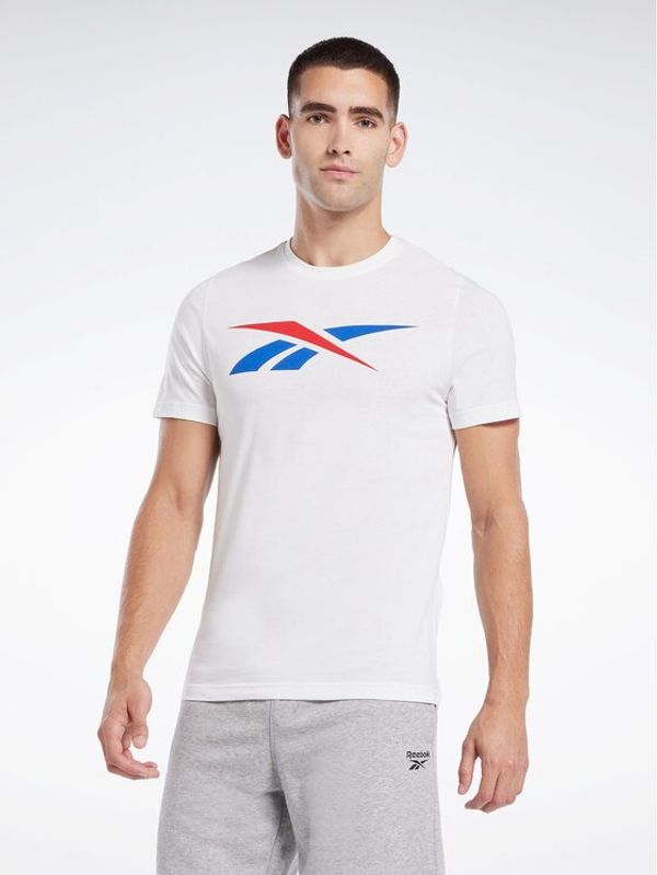 Reebok Reebok Тишърт Reebok Graphic Series Vector T-Shirt HS4899 Бял
