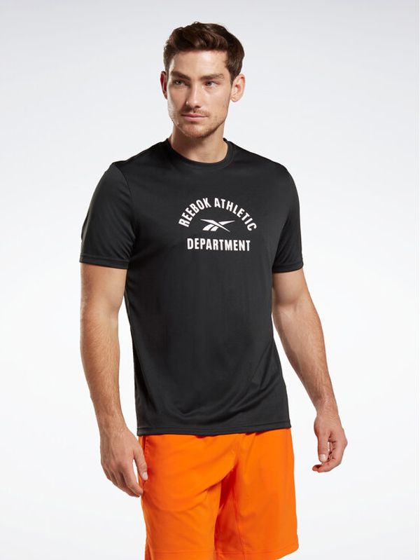 Reebok Reebok Тишърт Training Graphic T-Shirt IC7663 Черен