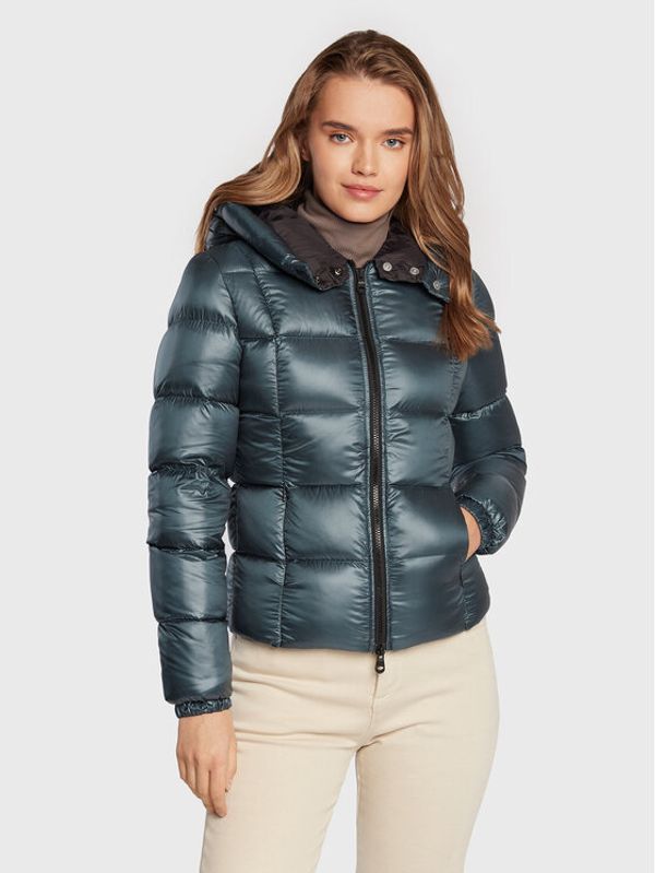 RefrigiWear RefrigiWear Пухено яке Ashley W09900 NY0183 Зелен Regular Fit