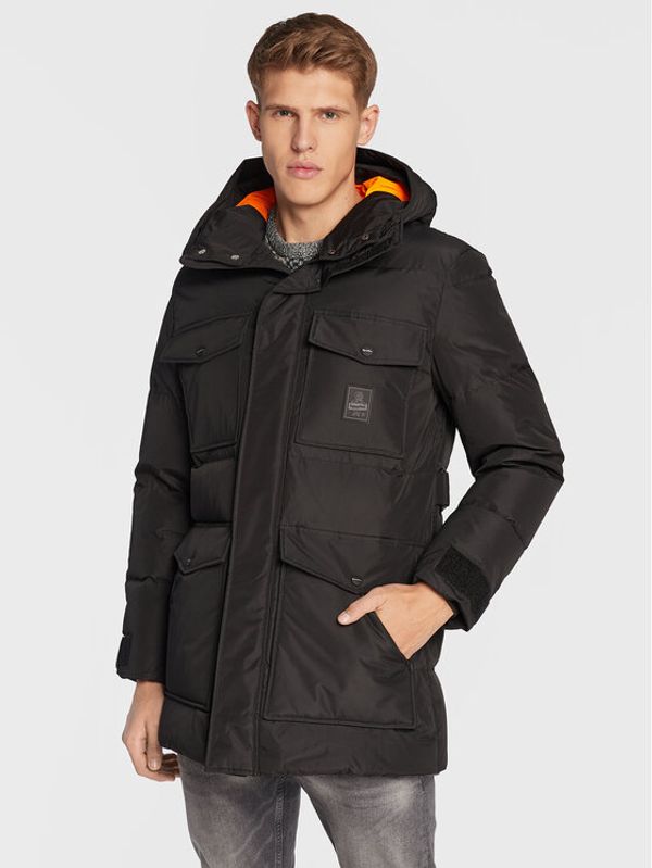 RefrigiWear RefrigiWear Пухено яке New Beat G29300 XT0055 Черен Regular Fit