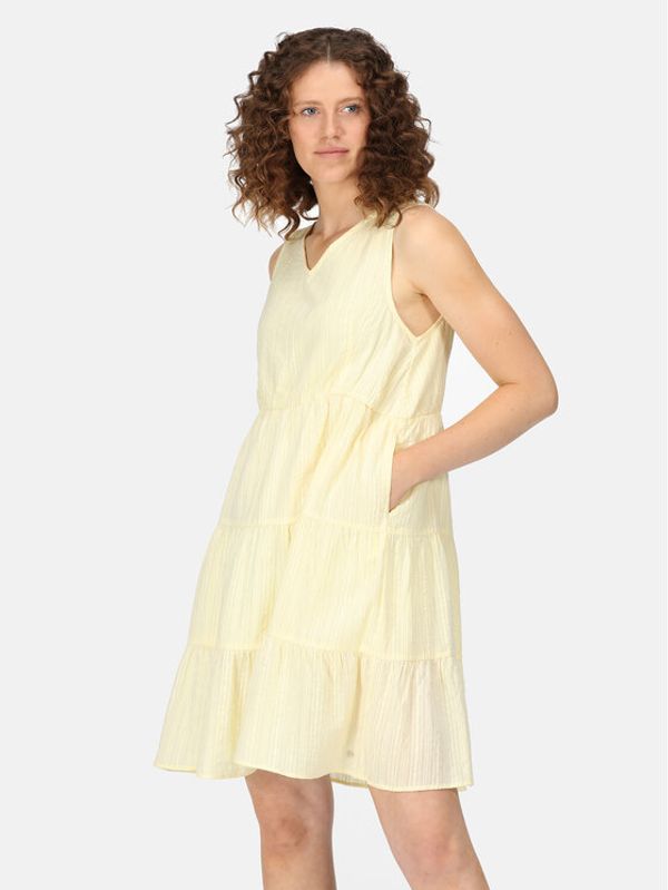 Regatta Regatta Лятна рокля Zariah RWD060 Жълт Regular Fit