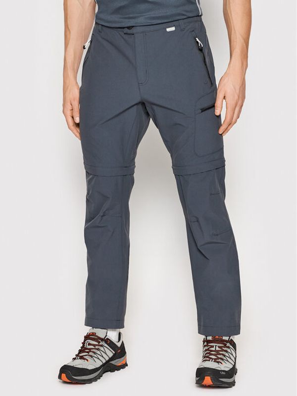 Regatta Regatta Outdoor панталони Highton RMJ239R Сив Regular Fit