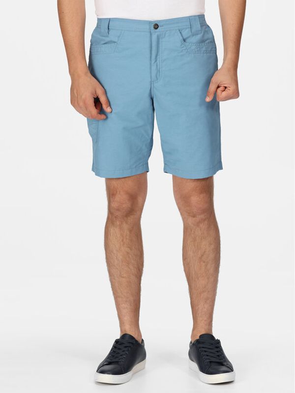 Regatta Regatta Шорти от плат Delgado Short RMJ228 Син Regular Fit