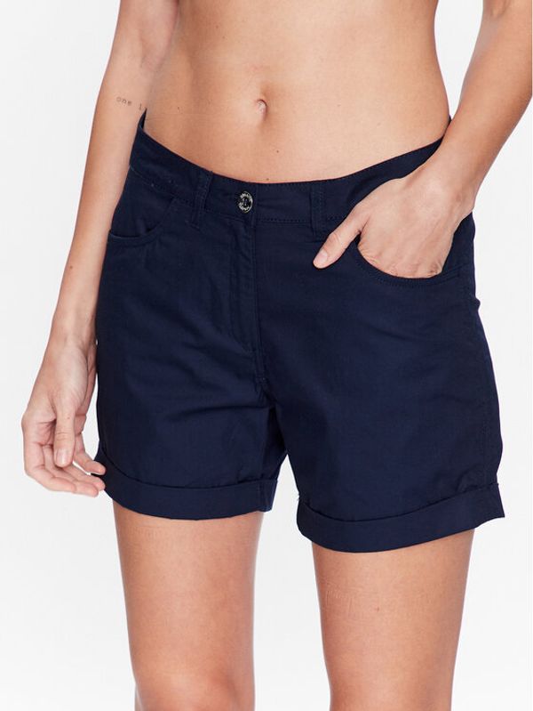 Regatta Regatta Шорти от плат Pemma RWJ245 Тъмносин Regular Fit