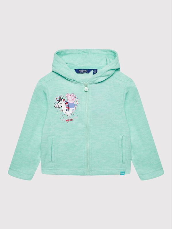 Regatta Regatta Суитшърт Peppa Zip Through RKA379 Син Regular Fit