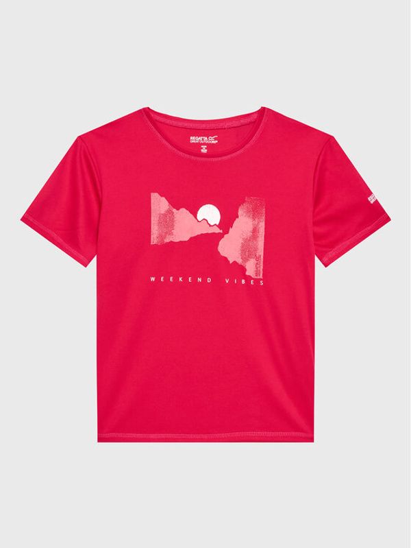 Regatta Regatta Тишърт Alvarado VII RKT143 Розов Regular Fit