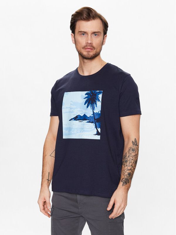 Regatta Regatta Тишърт Cline VII RMT263 Тъмносин Regular Fit