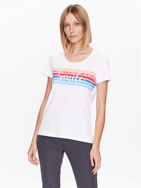 Regatta Regatta Тишърт Filandra VII Printed RWT262 Бял Regular Fit