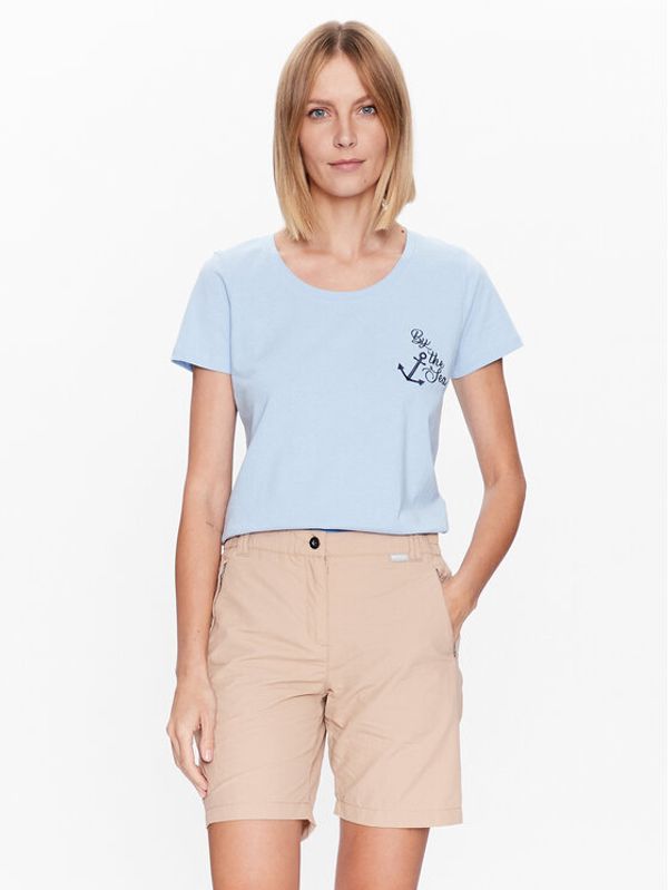 Regatta Regatta Тишърт Filandra VII RWT262 Син Regular Fit