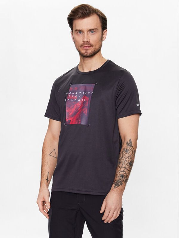 Regatta Regatta Тишърт Fingal VII RMT272 Сив Regular Fit