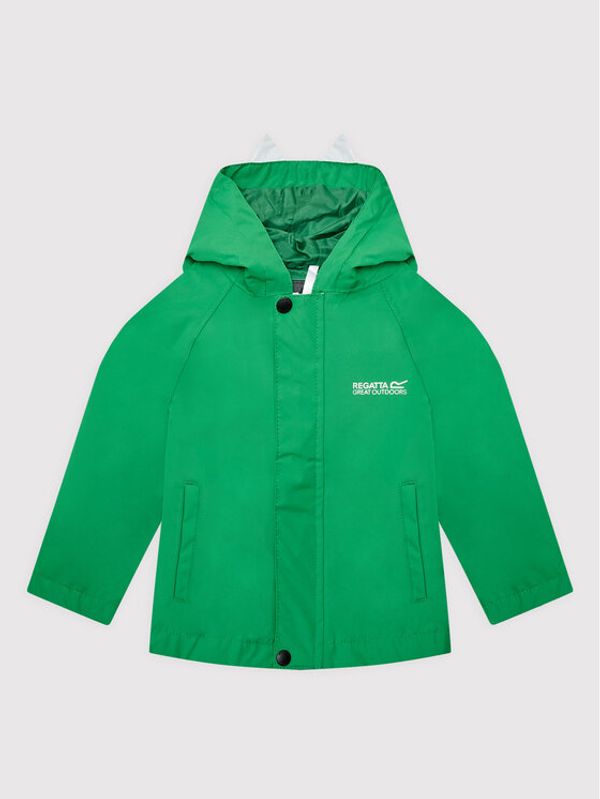 Regatta Regatta Яке за дъжд Animal RKW264 Зелен Regular Fit