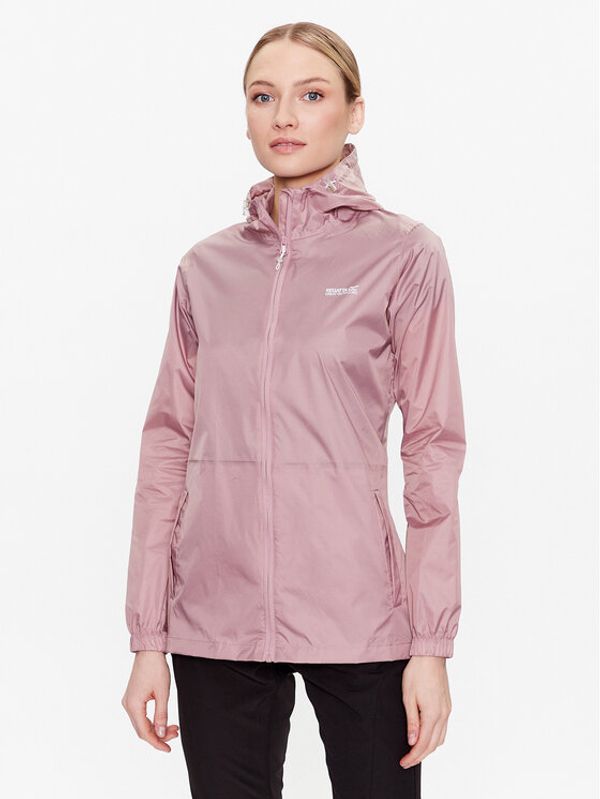 Regatta Regatta Яке за дъжд Pack-It III RWW305 Розов Regular Fit