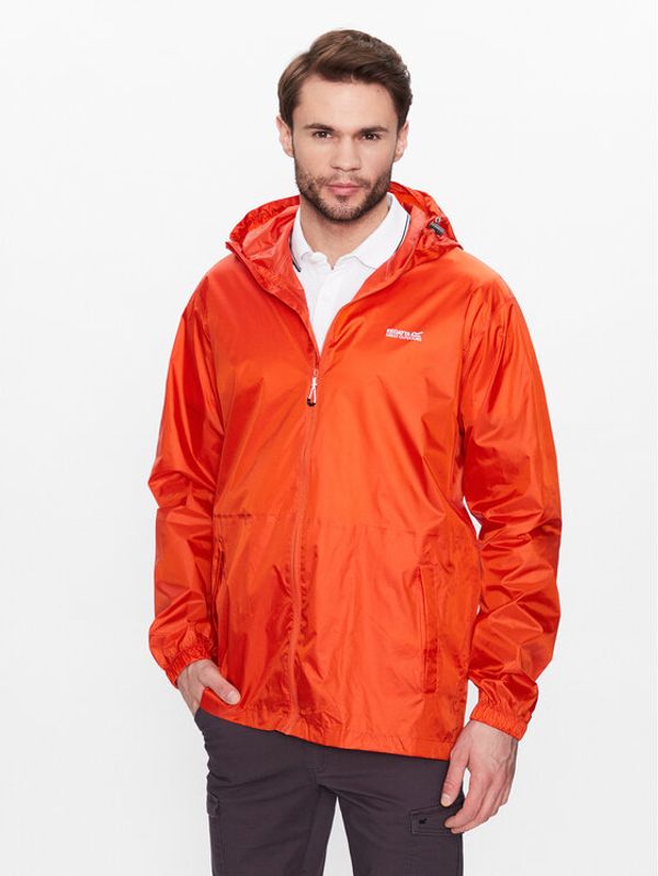 Regatta Regatta Яке за дъжд Pack It RMW281 Оранжев Regular Fit