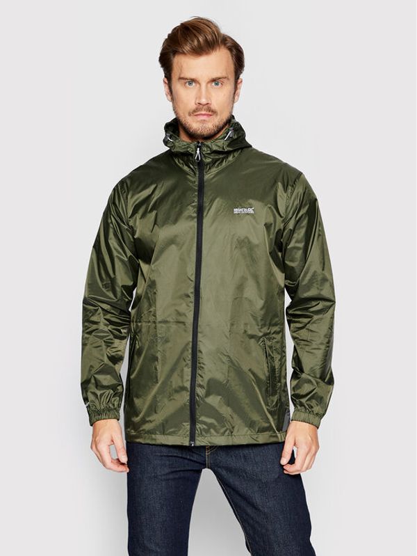 Regatta Regatta Яке за дъжд Pack It RMW281 Зелен Regular Fit