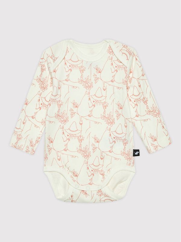 Reima Reima Детско боди MOOMIN Snyggast 516570C Бял