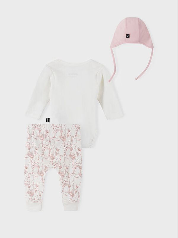 Reima Reima Комплект боди и панталон MOOMIN Dyrbaraste 5200067A Бежов Regular Fit