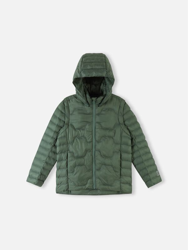 Reima Reima Пухено яке Veke 5100145C Зелен Regular Fit