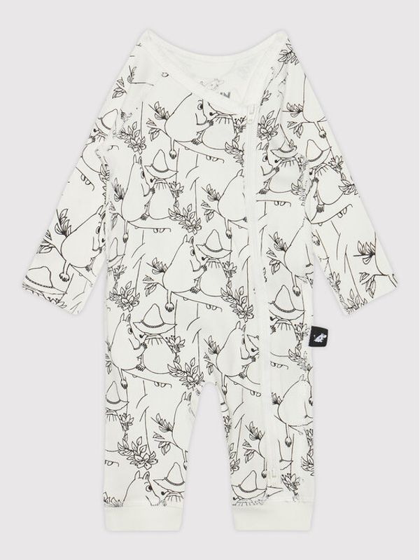 Reima Reima Ромпер MOOMIN Trygg 516571C Бял
